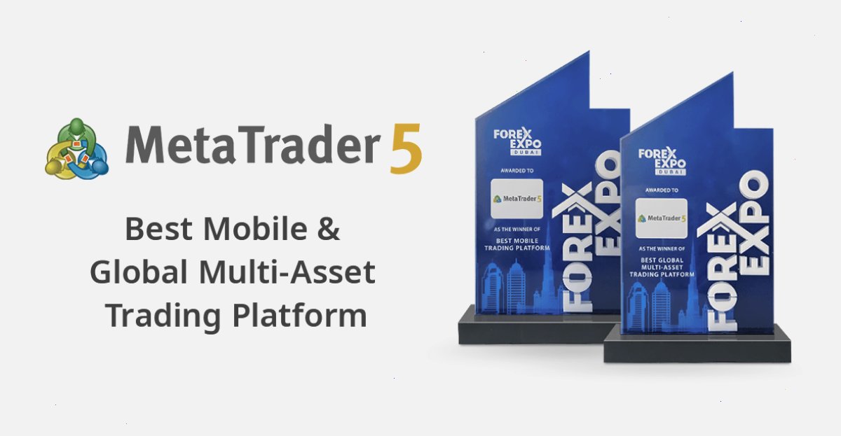MetaTrader 5荣获2023迪拜外汇博览会的两项大奖
